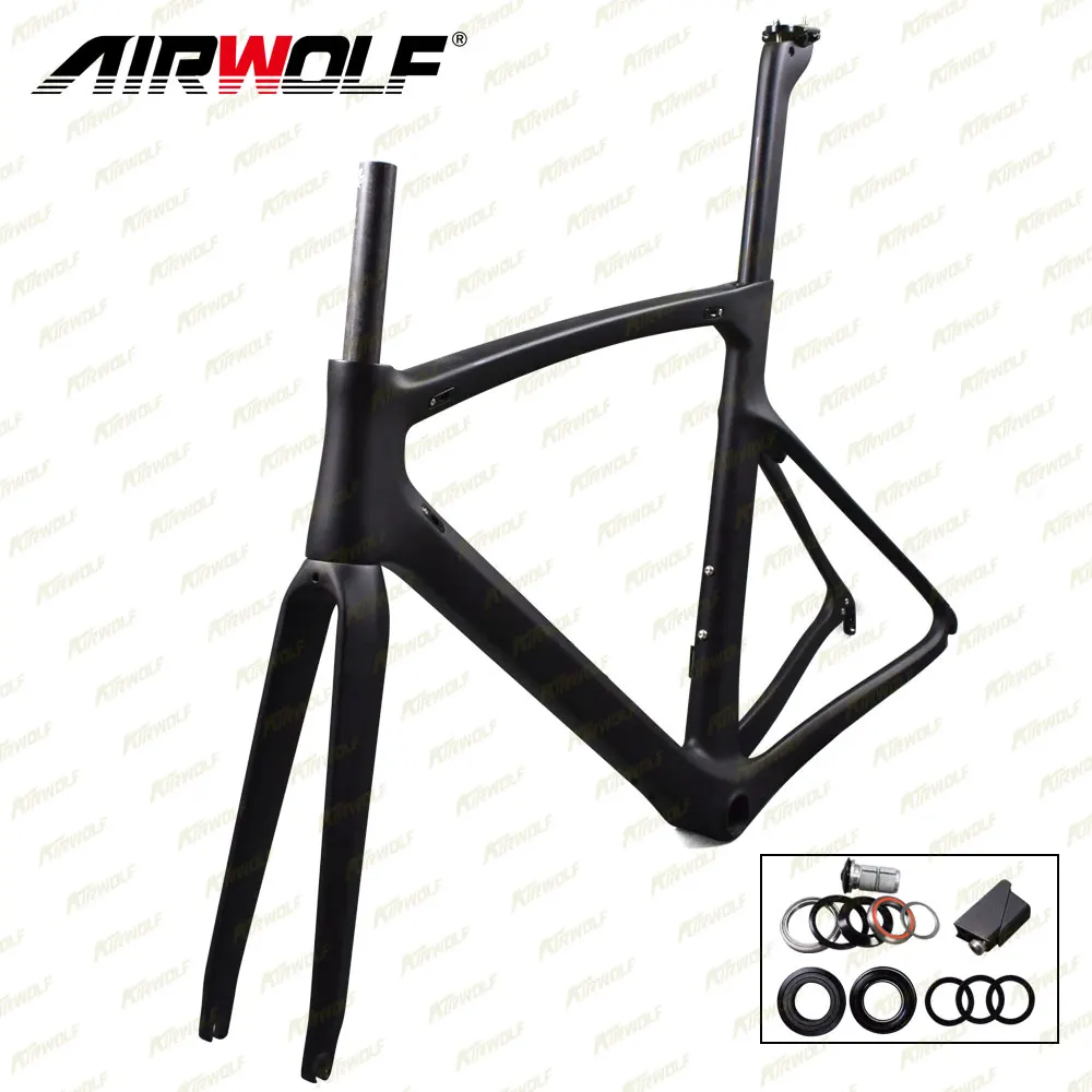 Airwolf Chinese carbon frames with BB86 bottom bracket carbon climbing bike frame size 50/52/54/56cm frame carbon road 2017
Airwolf Chinese carbon frames with BB86 bottom bracket carbon climbing bike frame size 50/52/54/56cm frame carbon road 2017