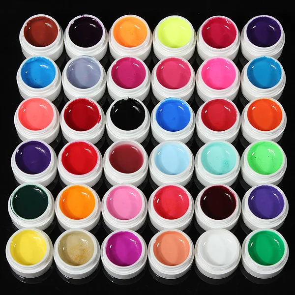 36Pcs Shiny Cover Solid Colors UV Gel Nail Art Tips Extension Manicure DIY Decorations Design Tools Set
36Pcs Shiny Cover Solid Colors UV Gel Nail Art Tips Extension Manicure DIY Decorations Design Tools Set