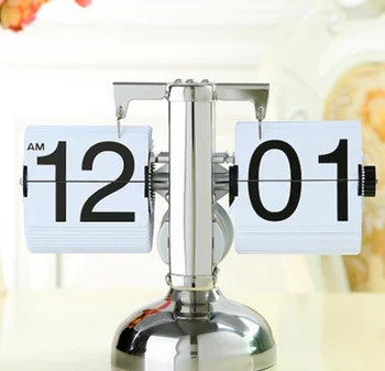 Personality Flip Clock Scale Digital Stand Auto Flip Desk Table Clock Flip Internal Gear Operated Quartz Clock Home Decor LF78
Personality Flip Clock Scale Digital Stand Auto Flip Desk Table Clock Flip Internal Gear Operated Quartz Clock Home Decor LF78
