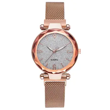 Fashion Watches Women Casual Stainless Steel Mesh Magnetic Buckle Strap Watch Simple Female Quartz Clock Relojes Para Mujer
Fashion Watches Women Casual Stainless Steel Mesh Magnetic Buckle Strap Watch Simple Female Quartz Clock Relojes Para Mujer