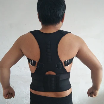 Power Magnetic Shoulder Posture Corrector Adjustable Elastic Support Belt Strap Medical Single Shoulder Brace Orthopaedic Corset
Power Magnetic Shoulder Posture Corrector Adjustable Elastic Support Belt Strap Medical Single Shoulder Brace Orthopaedic Corset