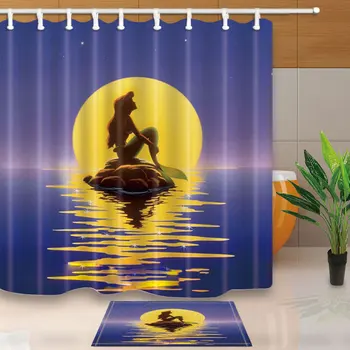 High Quality Shower Curtains Mermaid Fairy Tale Bathroom Curtains Creative Design Home Decoration Waterproof with Plastic Hooks
High Quality Shower Curtains Mermaid Fairy Tale Bathroom Curtains Creative Design Home Decoration Waterproof with Plastic Hooks