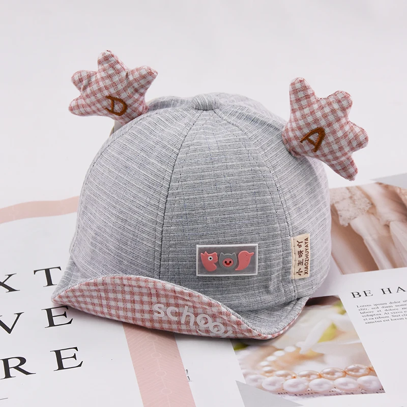 Infant Sun Caps Baby Embroidery Cotton Hats Anti UV Boys Girls Sun Visor Top Flippers Decoration 6-18M babies Cap Outdoor
Infant Sun Caps Baby Embroidery Cotton Hats Anti UV Boys Girls Sun Visor Top Flippers Decoration 6-18M babies Cap Outdoor