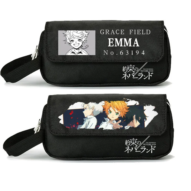 The Promised Neverland Anime Large Pencil Bag Charge Coin Pouch Makeup Bag Stationery Storage Bags Catoon Small School Bags
The Promised Neverland Anime Large Pencil Bag Charge Coin Pouch Makeup Bag Stationery Storage Bags Catoon Small School Bags