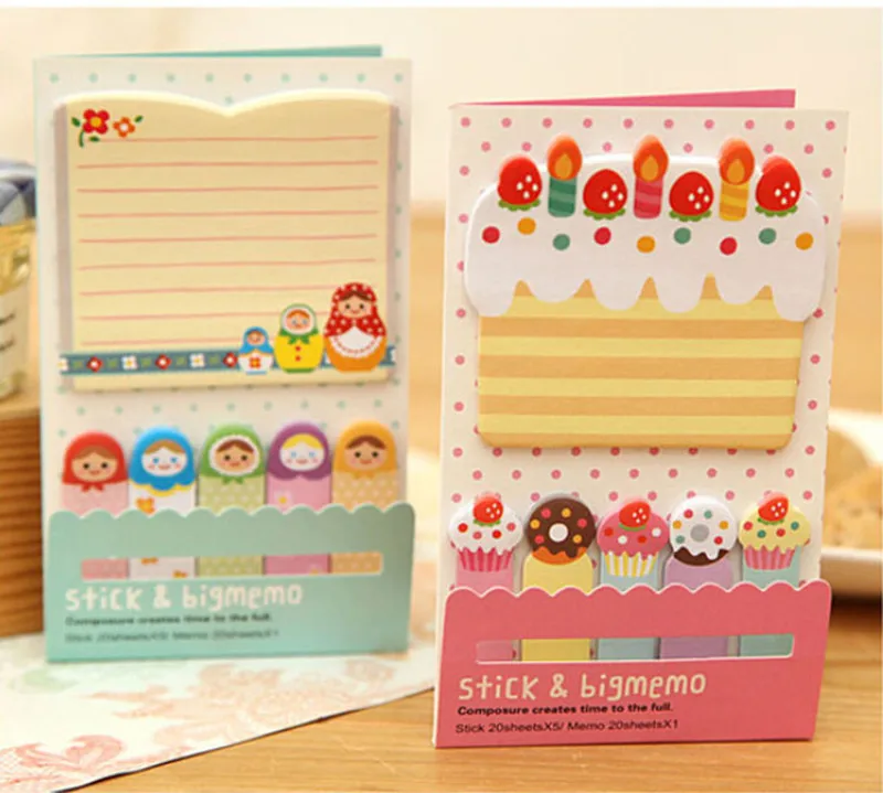1PCS Creative Cartoon Print Mini Memo Pads Bookmark Stationery 1+5 Self-Adhesive Sticker Card Books for Drwaing Supplies
1PCS Creative Cartoon Print Mini Memo Pads Bookmark Stationery 1+5 Self-Adhesive Sticker Card Books for Drwaing Supplies