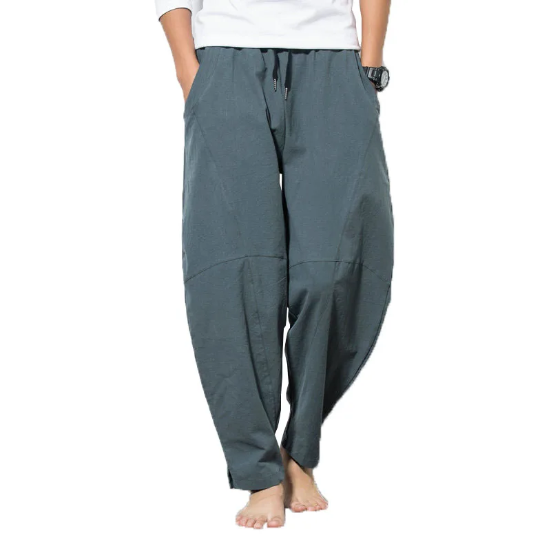 drop shipping 2018 new autumn men linen harem pants casual loose trousers drawstring joggers M-5XL AXP199
drop shipping 2018 new autumn men linen harem pants casual loose trousers drawstring joggers M-5XL AXP199