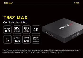10pc/lots DHL free T95Z Max Android 7.1 TV Box 2G/16G Octa Core S912 2.4G+5G BT
10pc/lots DHL free T95Z Max Android 7.1 TV Box 2G/16G Octa Core S912 2.4G+5G BT