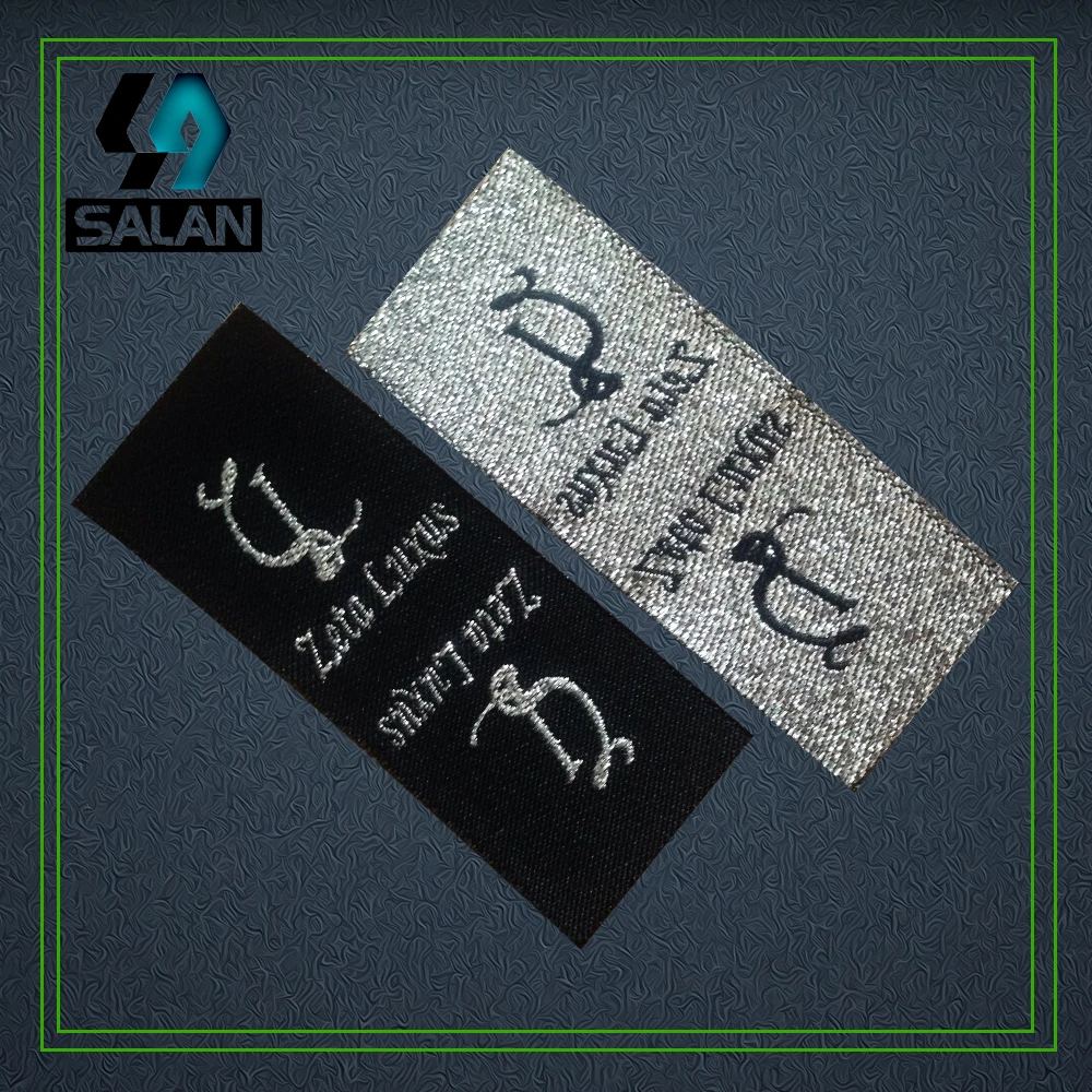 Custom loop fold clothing labels for clothes fabric sewing tags bids customized OEM washable damask woven labels for brand
Custom loop fold clothing labels for clothes fabric sewing tags bids customized OEM washable damask woven labels for brand