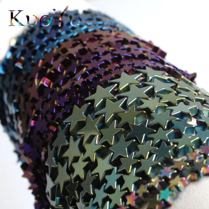Natural Stone Colorful Flat Stars Hematite Beads Multicolor Pentagram Shape Loose Spacer Beads For Jewelry Making DIY Bracelet
Natural Stone Colorful Flat Stars Hematite Beads Multicolor Pentagram Shape Loose Spacer Beads For Jewelry Making DIY Bracelet