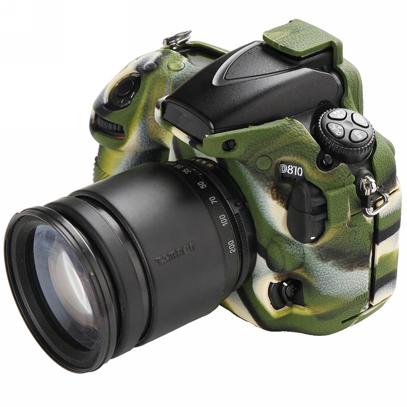 zorrlla Soft Silicone Rubber Camera Bag For Nikon D810 D800 D850 Pr