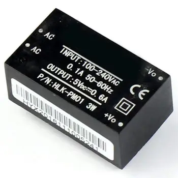 HLK-PM01 AC-DC 220V to 5V Step-Down Power Supply Module Intelligent Household Switch Power Supply Module (2 PCS)
HLK-PM01 AC-DC 220V to 5V Step-Down Power Supply Module Intelligent Household Switch Power Supply Module (2 PCS)