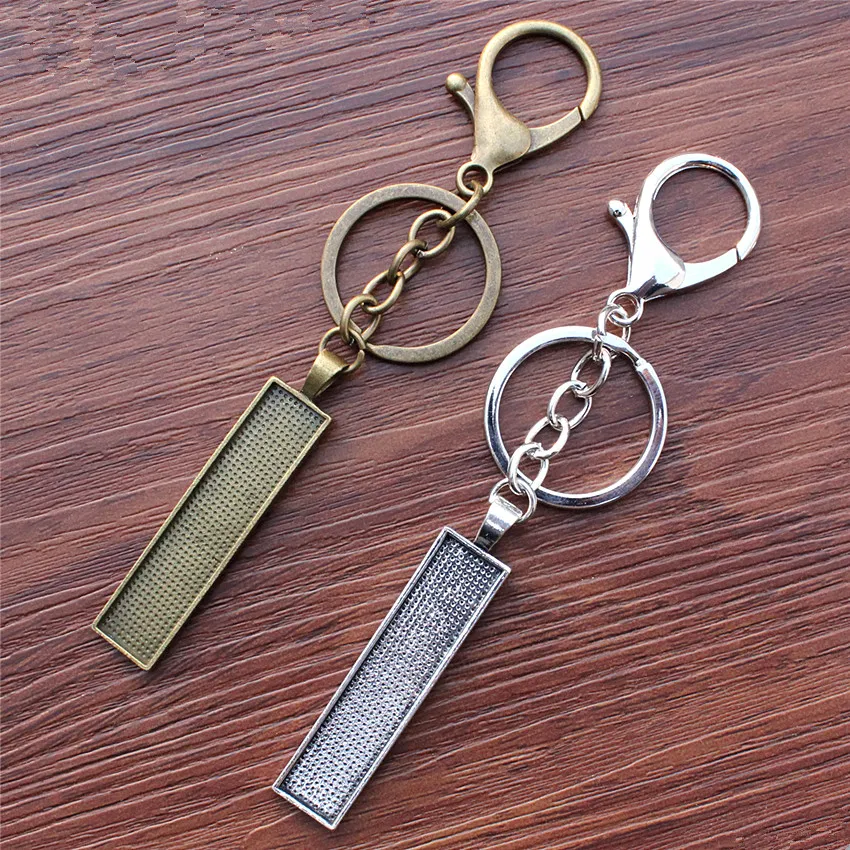 Fit 10x50mm Rectangle Antique silver/bronze Handmade Key rings buckle Cabochon Frame Bezel Settings Tray blank 5pcs/lot K05488
Fit 10x50mm Rectangle Antique silver/bronze Handmade Key rings buckle Cabochon Frame Bezel Settings Tray blank 5pcs/lot K05488