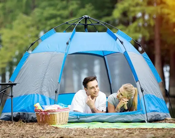Fully Automatic Outdoor 3-5 Person Multi-Person Double Camping Camping Tent Hexagonal Rainproof aAnd Windproo
Fully Automatic Outdoor 3-5 Person Multi-Person Double Camping Camping Tent Hexagonal Rainproof aAnd Windproo