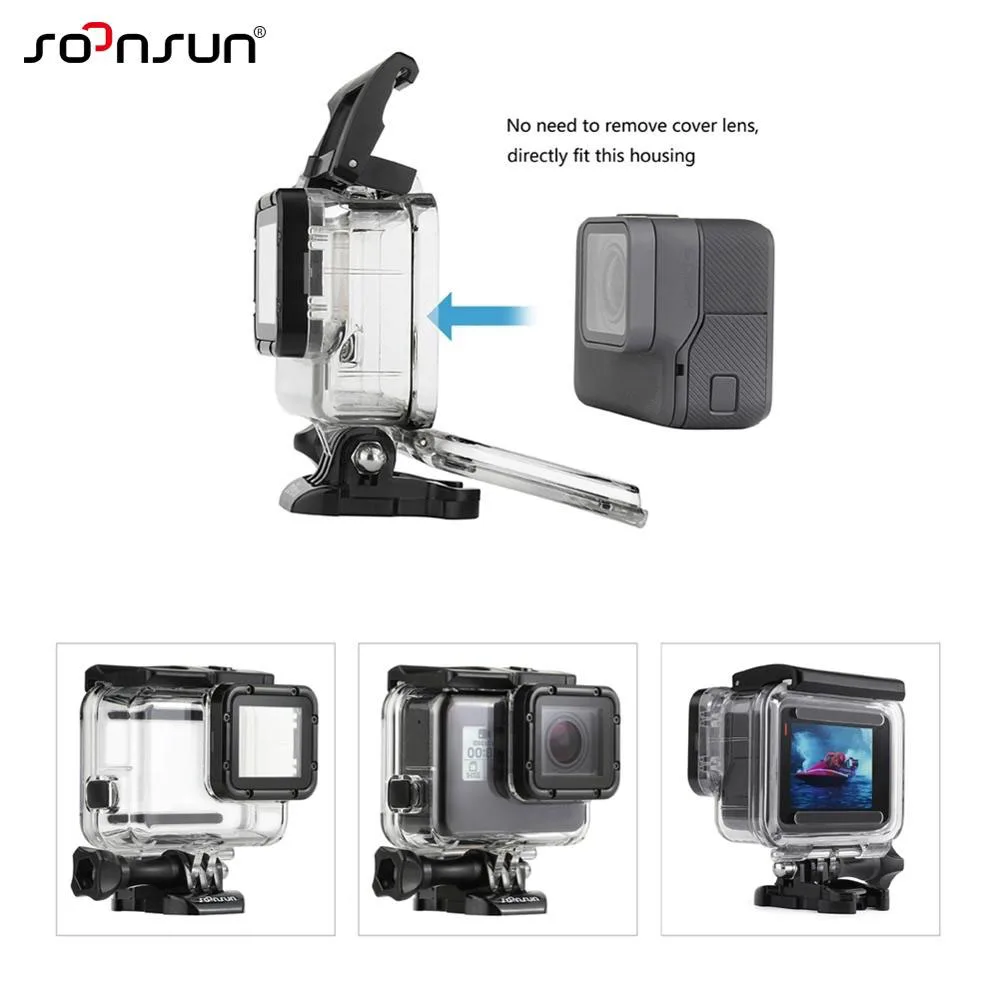 Diving Underwater Lens Filter Kit for Go Pro Hero 6 Hero5 Seawater and Freshwater Underwater Video and Photography Conditions