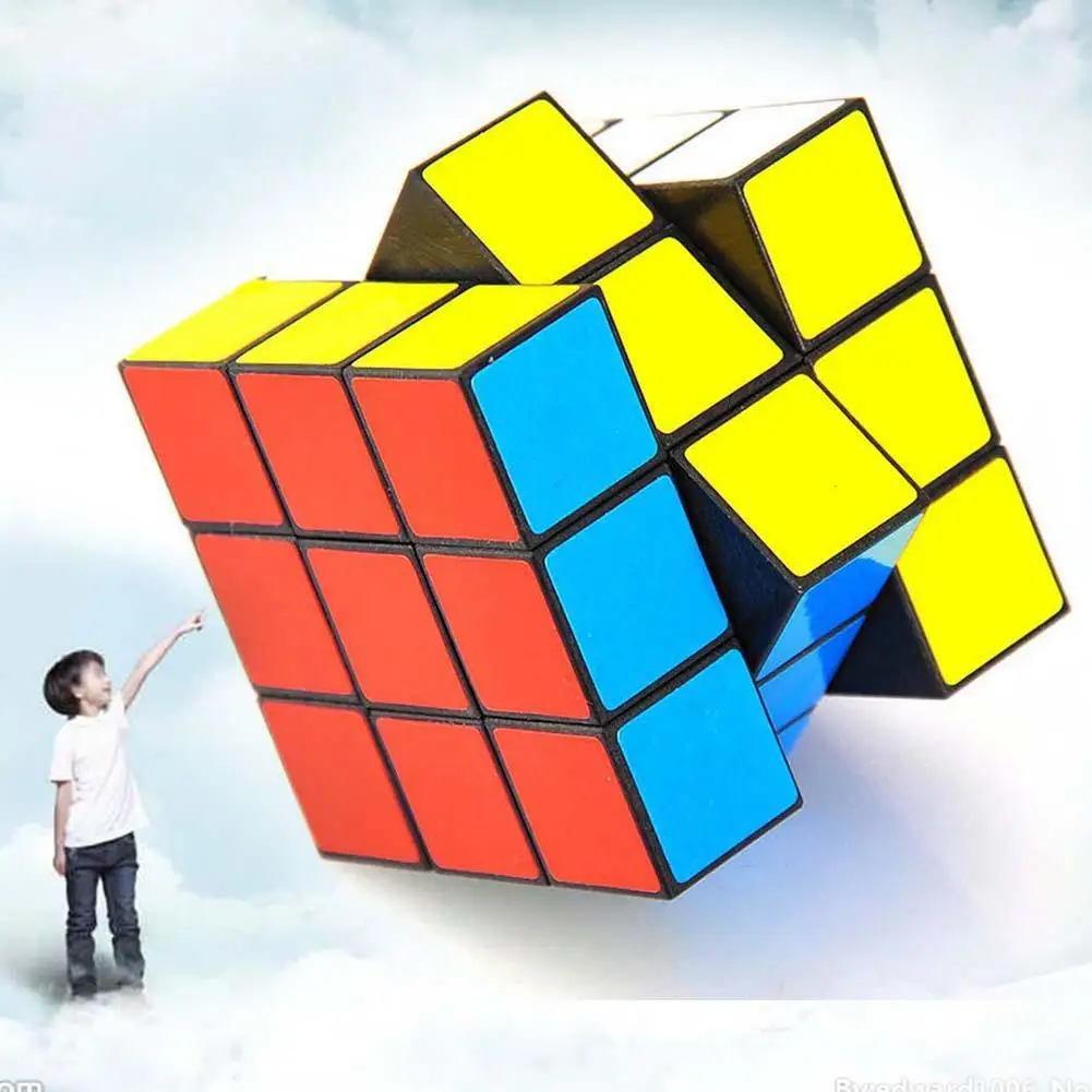 53mm Classic Magic Cube Toy 3x3x3 PVC Sticker Block Puzzle Speed Cube Colorful Learning & Educational Puzzle Cubo Magico Toys
53mm Classic Magic Cube Toy 3x3x3 PVC Sticker Block Puzzle Speed Cube Colorful Learning & Educational Puzzle Cubo Magico Toys