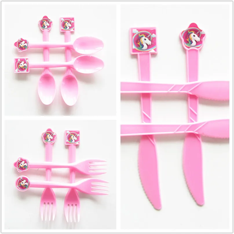 30pcs/lot Unicorn Party Supplies Disposable Plastic Knife/Fork/Spoon Kids Birthday Baby Shower Decoration Unicorn
30pcs/lot Unicorn Party Supplies Disposable Plastic Knife/Fork/Spoon Kids Birthday Baby Shower Decoration Unicorn