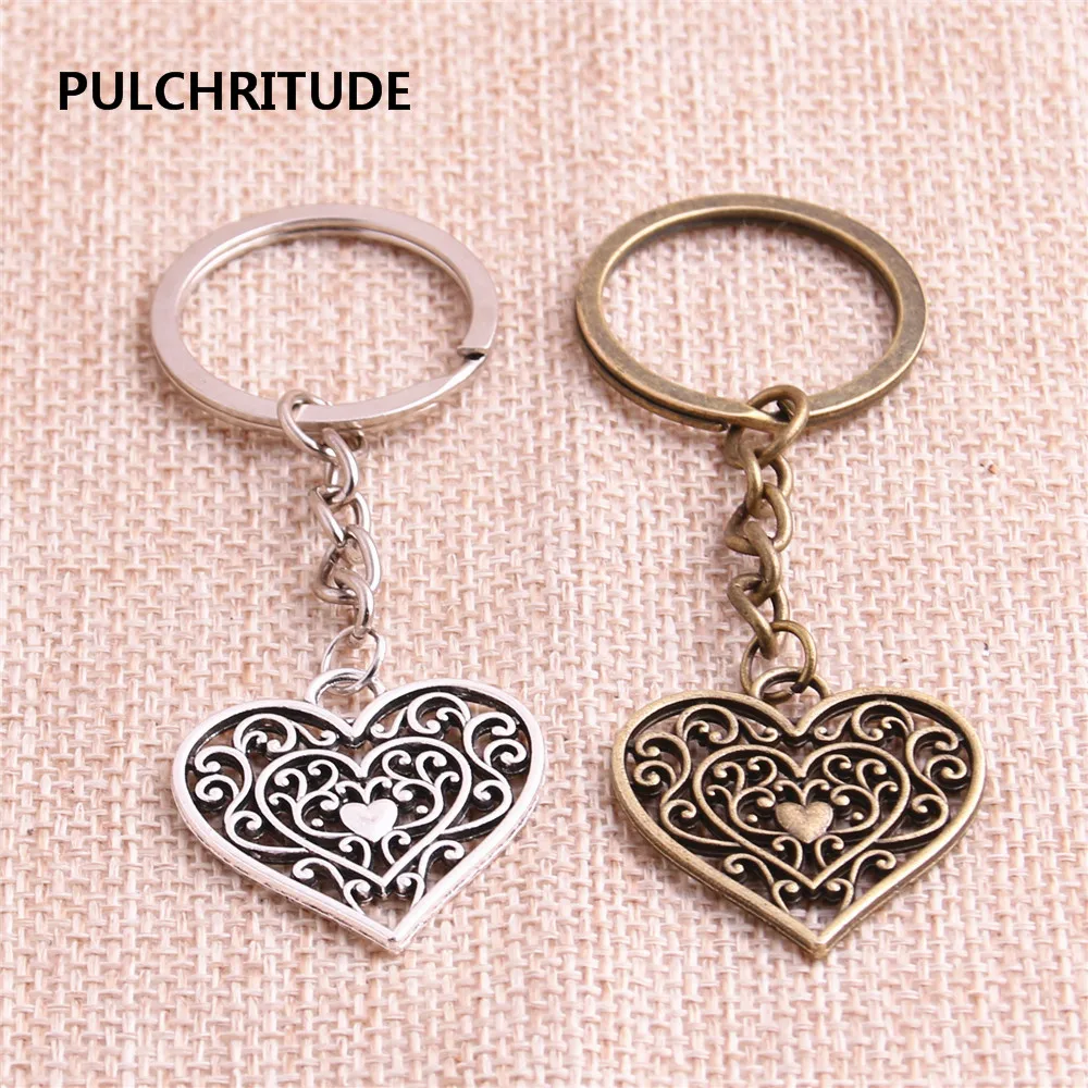 PULCHRITUDE Metal Alloy Zinc Antiqeu Bronze Fashion 7pcs/lot Heart Pendant Love Charm Key Chain Diy Jewelry Making C1261
PULCHRITUDE Metal Alloy Zinc Antiqeu Bronze Fashion 7pcs/lot Heart Pendant Love Charm Key Chain Diy Jewelry Making C1261