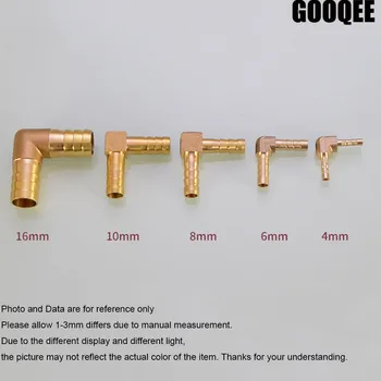 1pcs Brass Hose Pipe Fitting Coupling Elbow Equal Reducing Barb 4/6/8/10/16mm ID Hose Copper Barbed Coupler Connector Adapter
1pcs Brass Hose Pipe Fitting Coupling Elbow Equal Reducing Barb 4/6/8/10/16mm ID Hose Copper Barbed Coupler Connector Adapter