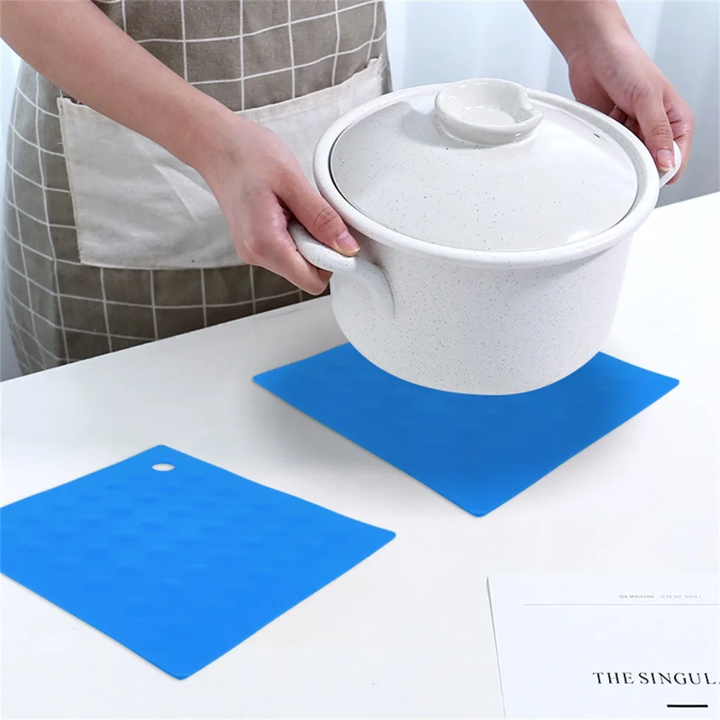 heat resistant cans opener non-slip mat tablecloth coasters kitchen sink dishes cup dry mat silicone pot holder
heat resistant cans opener non-slip mat tablecloth coasters kitchen sink dishes cup dry mat silicone pot holder
