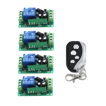 Easy to Carry DC9V 24V Micro Relay Contact Remote Switch Mini RF Button Switch Switching Receiver 4CH Independent
Easy to Carry DC9V 24V Micro Relay Contact Remote Switch Mini RF Button Switch Switching Receiver 4CH Independent