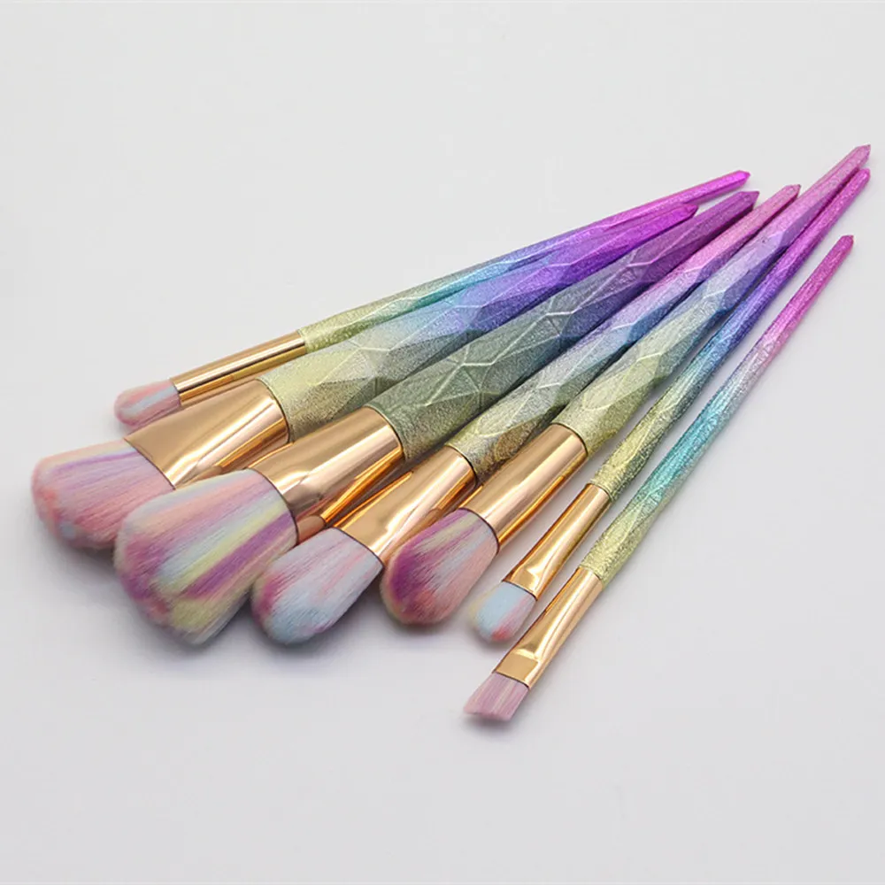 7 Pcs Diamond Makeup Brushes Set Soft Synthetic Hair Foundation Powder Concealer Brush Eyeshadow Eyebrow Beauty Make Up Tools
7 Pcs Diamond Makeup Brushes Set Soft Synthetic Hair Foundation Powder Concealer Brush Eyeshadow Eyebrow Beauty Make Up Tools