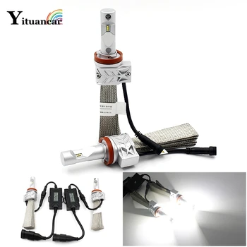 Yituancar 2X 6 Pcs PHI-ZES LED Car Headlight 22W Auto Bulb 4000LM White 6500K Luxeon ZES Light Source IP65 Front Fog Lamp
Yituancar 2X 6 Pcs PHI-ZES LED Car Headlight 22W Auto Bulb 4000LM White 6500K Luxeon ZES Light Source IP65 Front Fog Lamp