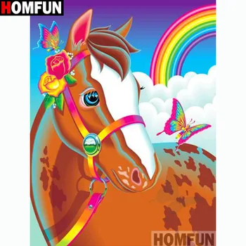 HOMFUN Full Square/Round Drill 5D DIY Diamond Painting "Cartoon horse" Embroidery Cross Stitch 5D Home Decor Gift A14755
HOMFUN Full Square/Round Drill 5D DIY Diamond Painting "Cartoon horse" Embroidery Cross Stitch 5D Home Decor Gift A14755