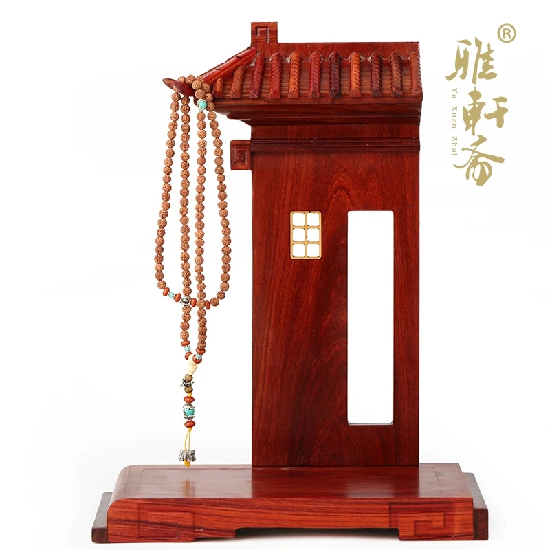 Red sandalwood wood rosewood handicrafts Zhai Gallery jade jewelry rack hanging rack hanging frame frame wood carved jade jewelr
Red sandalwood wood rosewood handicrafts Zhai Gallery jade jewelry rack hanging rack hanging frame frame wood carved jade jewelr