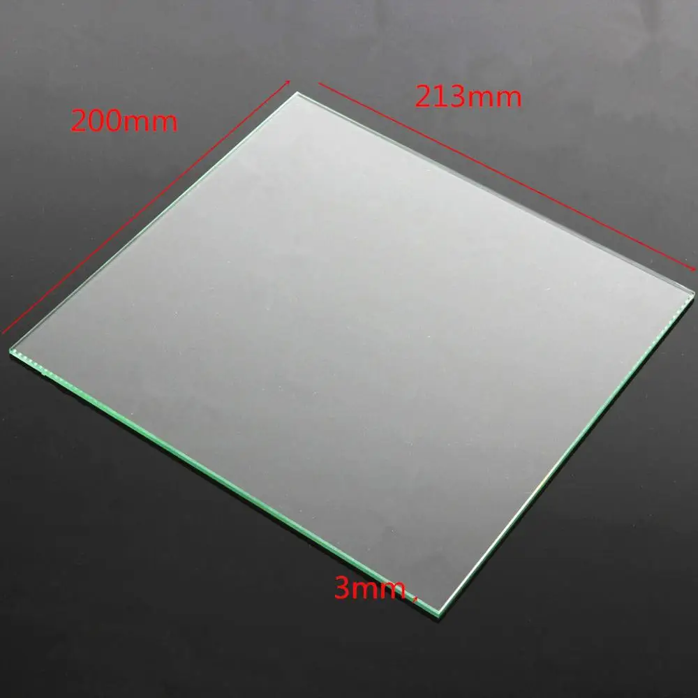 SWMAKER MK2 Heated Bed Borosilicate /Tempered Glass Plate 213x200x3mm Tempered For Reprap 3D Printer
SWMAKER MK2 Heated Bed Borosilicate /Tempered Glass Plate 213x200x3mm Tempered For Reprap 3D Printer