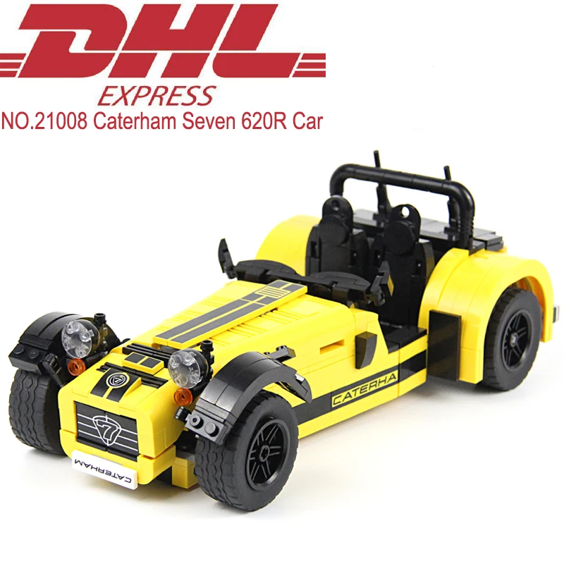Lepin 21008 Movie Figures 771Pcs Caterham Seven 620R Model Building Kits Blocks Bricks Toys For Children Compatible With 21307
Lepin 21008 Movie Figures 771Pcs Caterham Seven 620R Model Building Kits Blocks Bricks Toys For Children Compatible With 21307