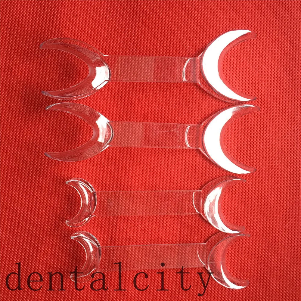 4Pc Dental Transparent Double-headed T-Shape Intraoral Cheek Lip Retractor Opener large&small 
4Pc Dental Transparent Double-headed T-Shape Intraoral Cheek Lip Retractor Opener large&small
