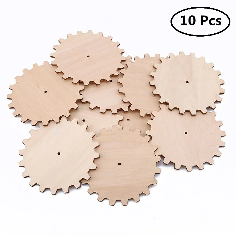 10Pcs/Pack Unfinished Wood Gear Puzzle Arts Crafts Hand Drawn Doodle Accessories For Board Game DIY Party Decor Ornaments
10Pcs/Pack Unfinished Wood Gear Puzzle Arts Crafts Hand Drawn Doodle Accessories For Board Game DIY Party Decor Ornaments