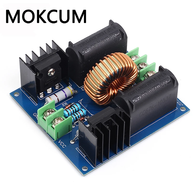 ZVS DC 12-30V 30-50KHz Induction Heating Driver Board High Voltage Generator Circuit PCB Induction Heating Board Module
ZVS DC 12-30V 30-50KHz Induction Heating Driver Board High Voltage Generator Circuit PCB Induction Heating Board Module