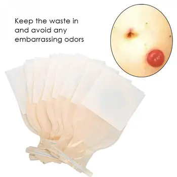 10pcs/Pack One-piece System Ostomy Bag Medicals Drainable Pouch Colostomy Bag Ostomy Supplies
10pcs/Pack One-piece System Ostomy Bag Medicals Drainable Pouch Colostomy Bag Ostomy Supplies