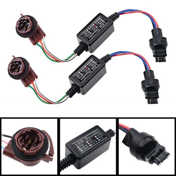 Hot New 2x3157 LED Load Resistor Anti Hyper Blinking Flashing Error Free Canceller Warning No Error Capacitor Car Light Decoder
Hot New 2x3157 LED Load Resistor Anti Hyper Blinking Flashing Error Free Canceller Warning No Error Capacitor Car Light Decoder