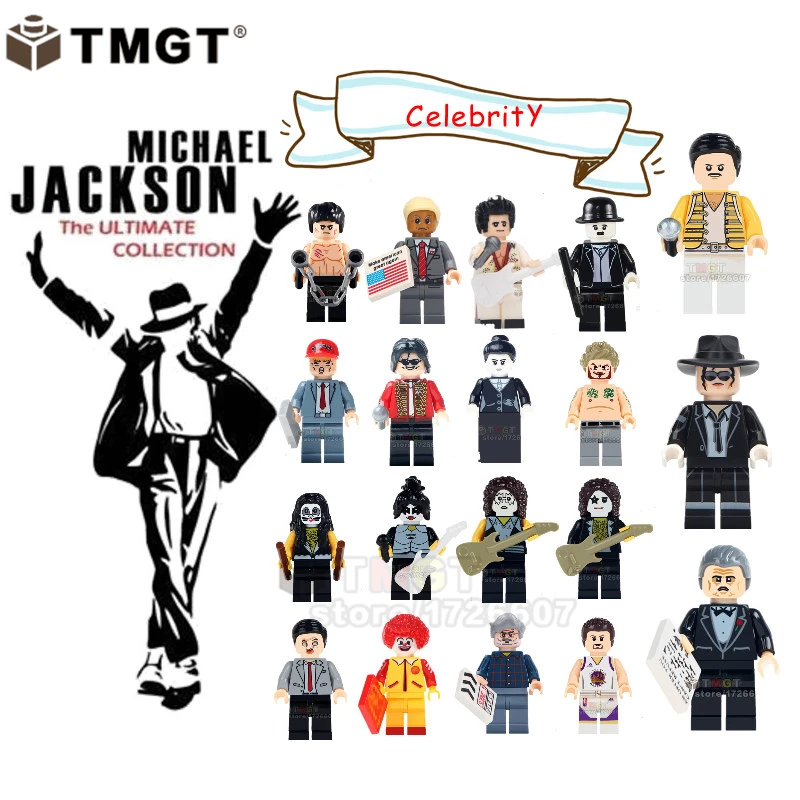 20PCS World Famous singers Toy Marilyn Monroe Marshmellow Freddie Mercury Stranger things Dustin Building Blocks Children gifts
20PCS World Famous singers Toy Marilyn Monroe Marshmellow Freddie Mercury Stranger things Dustin Building Blocks Children gifts