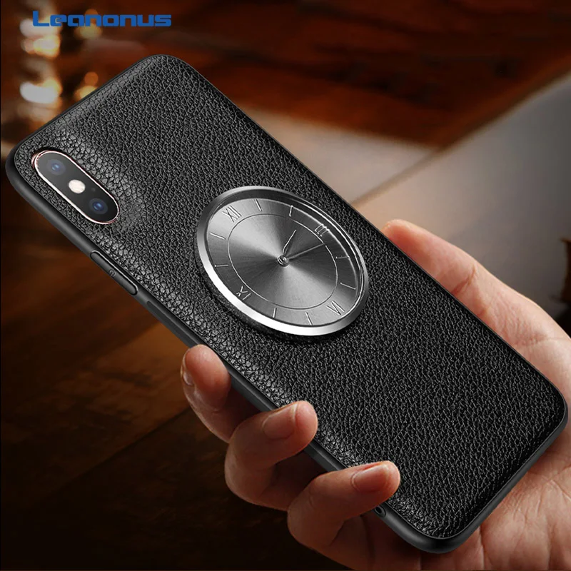 Luxury Litchi Grain Leather Case For Samsung S10 Plus Case Watching Time Metal Clock Cover for Samsung Galaxy S10 S10E Capa
Luxury Litchi Grain Leather Case For Samsung S10 Plus Case Watching Time Metal Clock Cover for Samsung Galaxy S10 S10E Capa