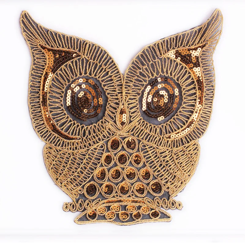 Sequins Owl Butterfly Woodpecker Embroidered Apparel Iron On Patches for Blouse Clothes Applique Supplie DIY Accessory
Sequins Owl Butterfly Woodpecker Embroidered Apparel Iron On Patches for Blouse Clothes Applique Supplie DIY Accessory
