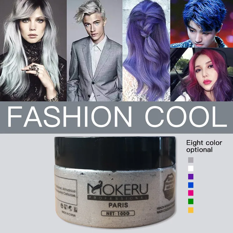Mokeru 100g Natural Unisex Hair Color Cream Ash Purple Brown Dye Temporary Hair Dye Cream For Women Men Paint For Hair Styling
Mokeru 100g Natural Unisex Hair Color Cream Ash Purple Brown Dye Temporary Hair Dye Cream For Women Men Paint For Hair Styling