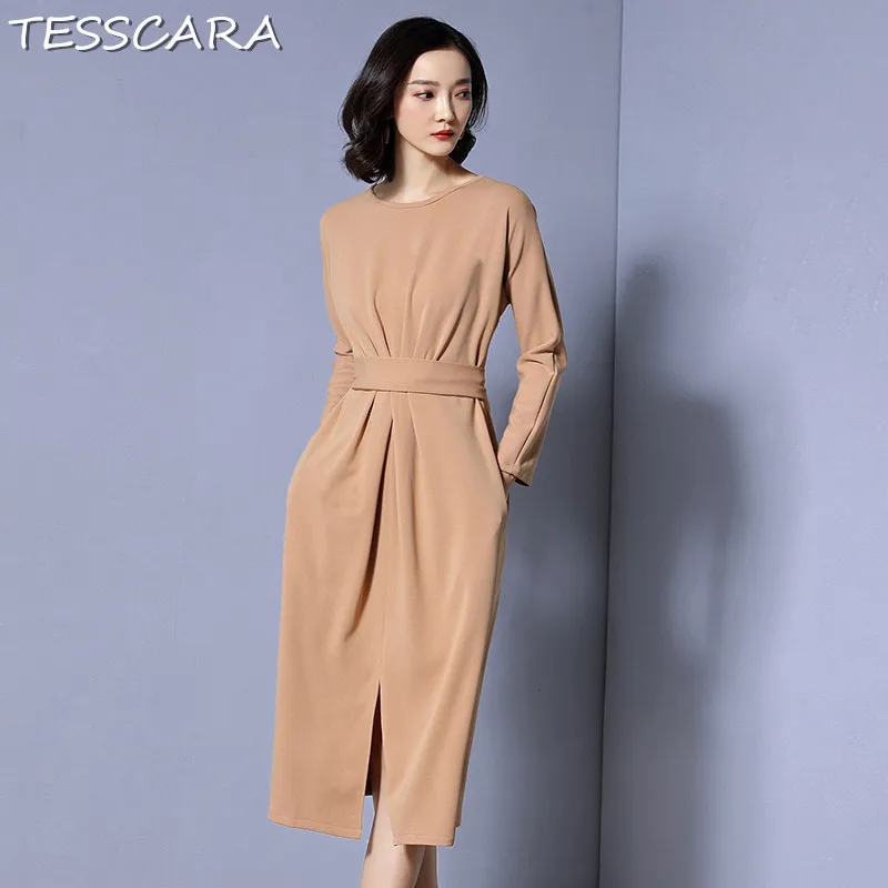 TESSCARA Women Spring & Autumn Long Elegant Office Dress Festa Female Fashion Robe Femme Designer Vestido Retro A-Line Sundress
TESSCARA Women Spring & Autumn Long Elegant Office Dress Festa Female Fashion Robe Femme Designer Vestido Retro A-Line Sundress
