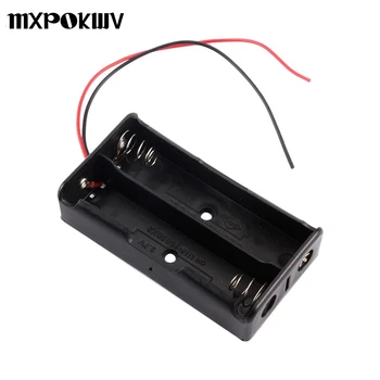 1Pcs Plastic 18650 Battery Storage Case Box Holder For 2x 18650 3.7V Li-ion Battery With Wire Leads 14cm Wholesale
1Pcs Plastic 18650 Battery Storage Case Box Holder For 2x 18650 3.7V Li-ion Battery With Wire Leads 14cm Wholesale