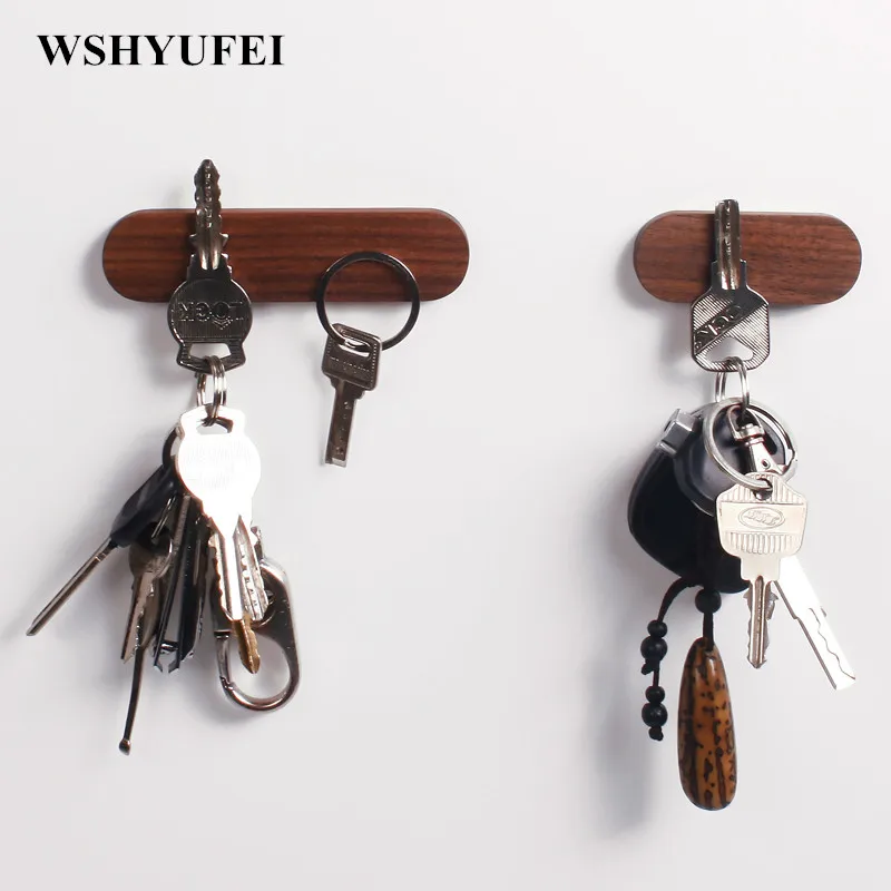 WSHYUFEI Solid wood key holder Wall hanging Wood wall hanging Car keys Multifunctional suction magnetism Walnut Beech
WSHYUFEI Solid wood key holder Wall hanging Wood wall hanging Car keys Multifunctional suction magnetism Walnut Beech