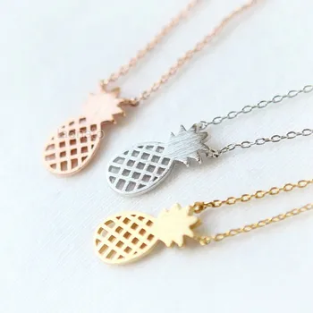 5pcs Chic Cute Pineapple Necklace Boho Pendant Pine Apple Fruit Necklaces & Pendants Plated Women Ananas Lead Free
5pcs Chic Cute Pineapple Necklace Boho Pendant Pine Apple Fruit Necklaces & Pendants Plated Women Ananas Lead Free