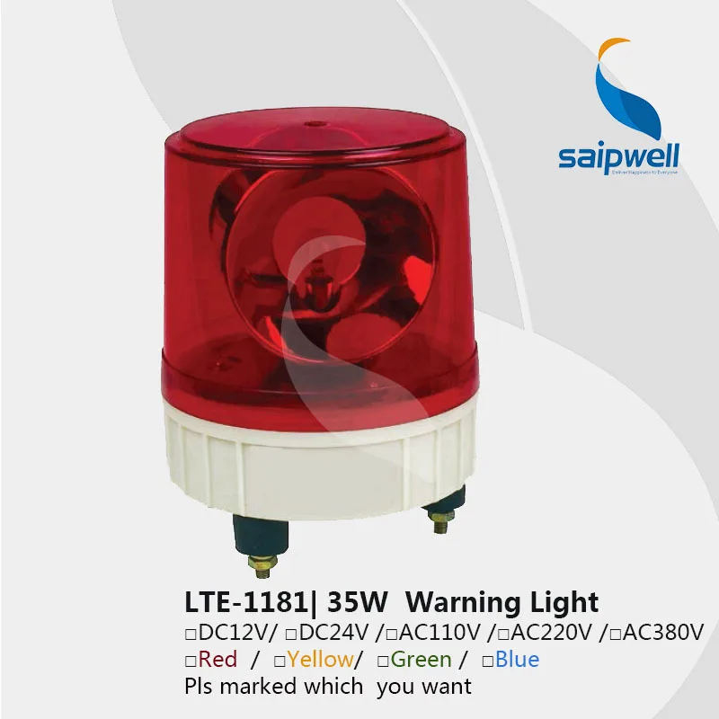 IP54 35W Bolt Design Reflector Concentrating Large Size Warning Light - Dia.180mm 90~130RPM (LTE-1181)
IP54 35W Bolt Design Reflector Concentrating Large Size Warning Light - Dia.180mm 90~130RPM (LTE-1181)