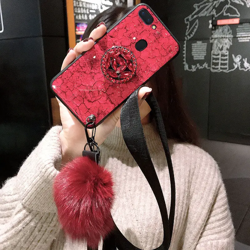 Luxury Style Case For OPPO R17 R11 R11S R9S Plus R15 Dream 3D Crystal Airbag Bracket TPU Cover for Oppo K1 R15X Soft Shell Cases
Luxury Style Case For OPPO R17 R11 R11S R9S Plus R15 Dream 3D Crystal Airbag Bracket TPU Cover for Oppo K1 R15X Soft Shell Cases