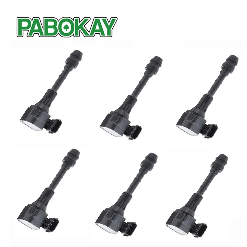 Set of 6 Ignition Coils for NISSAN Altima Frontier Maxima Murano Pathfinder Quest Xterra 3.5 4.0 V6 C1406 UF349 22448-8J115
Set of 6 Ignition Coils for NISSAN Altima Frontier Maxima Murano Pathfinder Quest Xterra 3.5 4.0 V6 C1406 UF349 22448-8J115