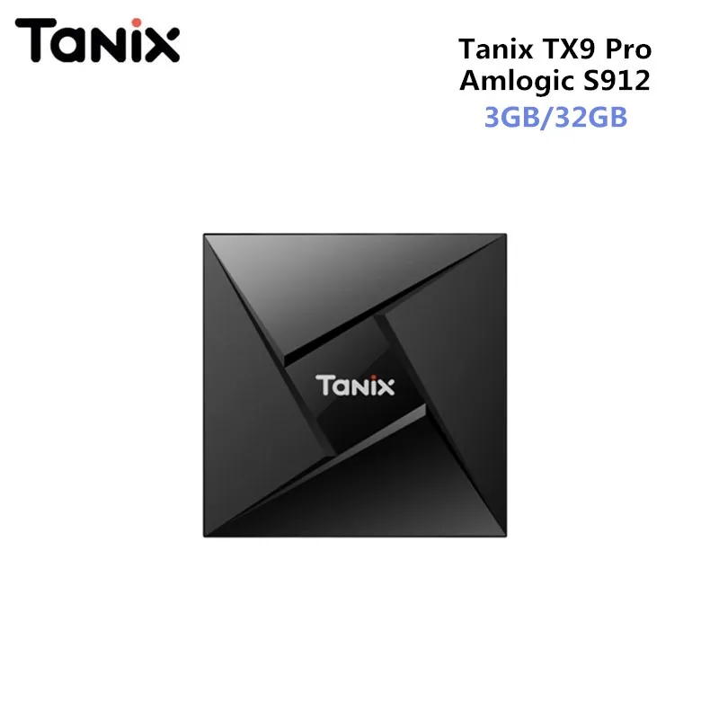 

Tanix TX9 Pro Android 7.1 Smart TV Box Amlogic S912 Octa-core CPU Set Top Box Bluetooth 4.1 3GB RAM 32GB ROM 4K Media Player