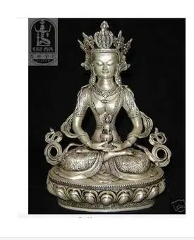 Exquisite Tibetan silver statue of Medicine Buddha gift Tibetan Silver decoration bronze outlets
Exquisite Tibetan silver statue of Medicine Buddha gift Tibetan Silver decoration bronze outlets