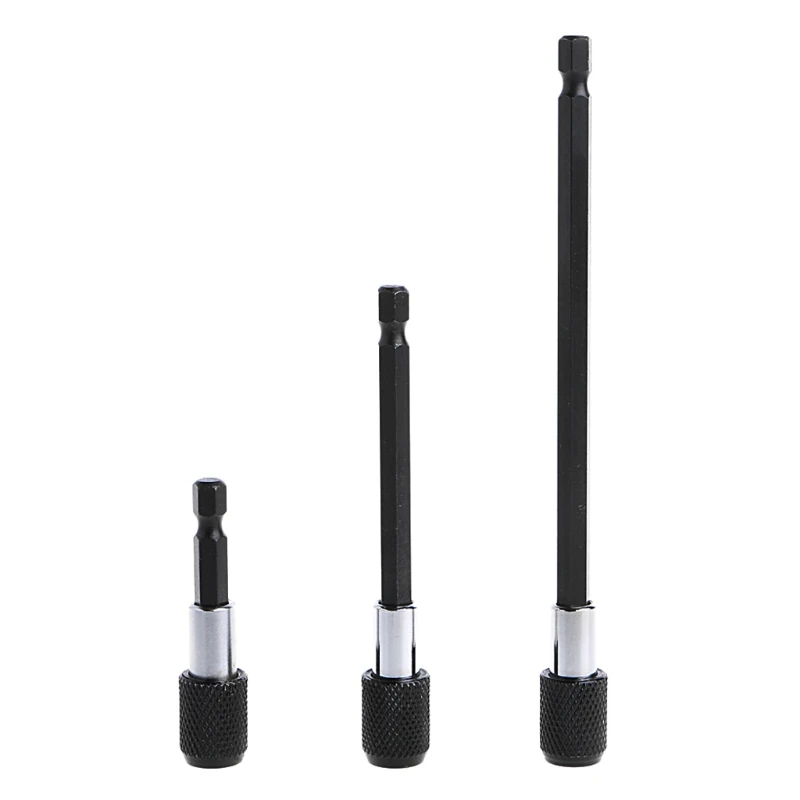3 Pcs 1/4'' Hex Quick Release Screwdriver Bit Holder Extension Bar Hexagon handle telescopic connecting rod
3 Pcs 1/4'' Hex Quick Release Screwdriver Bit Holder Extension Bar Hexagon handle telescopic connecting rod