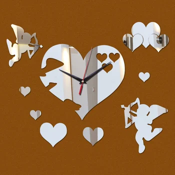new acrylic mirror wall clock quartz watch living room clocks 3d sticker home decor reloj de pared horloge
new acrylic mirror wall clock quartz watch living room clocks 3d sticker home decor reloj de pared horloge